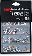 Nail Rhinestones - PNB Colorful Mix SS2,3,6,8,10,12 Glass — photo N1