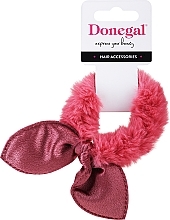 Fragrances, Perfumes, Cosmetics Hair Tie FA-5678+1, pink with ears - Donegal