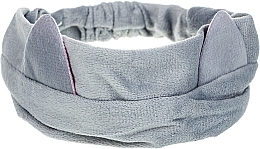 Fragrances, Perfumes, Cosmetics Headband "Kitty", grey - Cosmo Shop