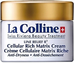 Fragrances, Perfumes, Cosmetics Anti-Aging Cream - La Colline Cellular Rich Matrix Cream