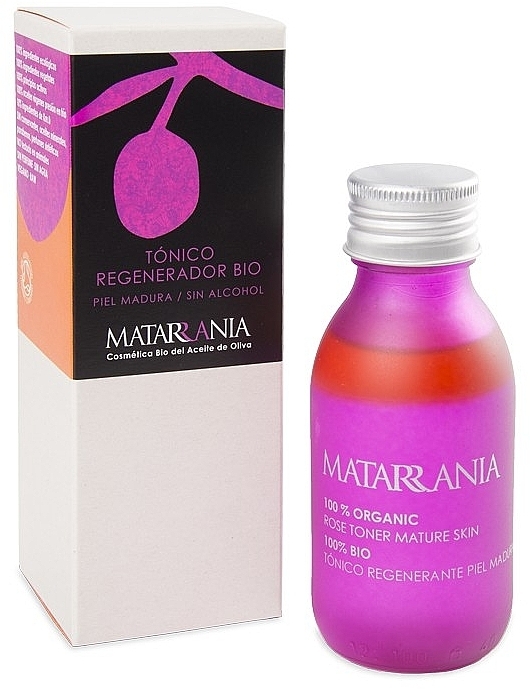 Regenerating Toner for Mature Skin - Matarrania 100% Organic Mature Skin Regenerating Tonic — photo N2