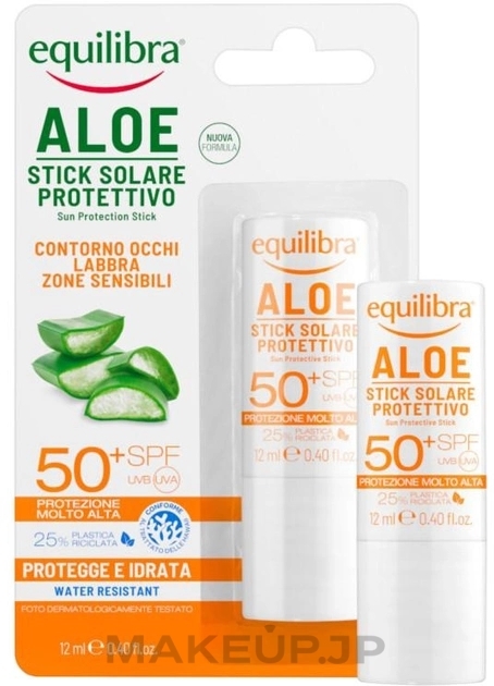 Sun Stick - Equilibra Aloe Line Sun Protection Stick SPF 50 — photo 12 ml