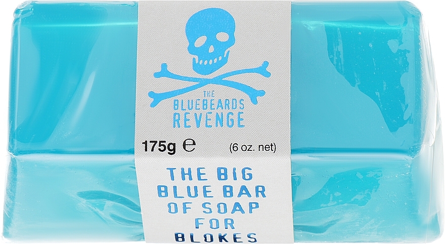 Face and Body Soap - The Bluebeards Revenge Big Blue Bar Of Soap For Blokes  — photo N1