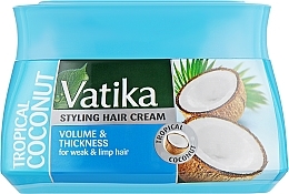 Fragrances, Perfumes, Cosmetics Hair Volume Cream - Dabur Vatika Naturals Volume & Thickness