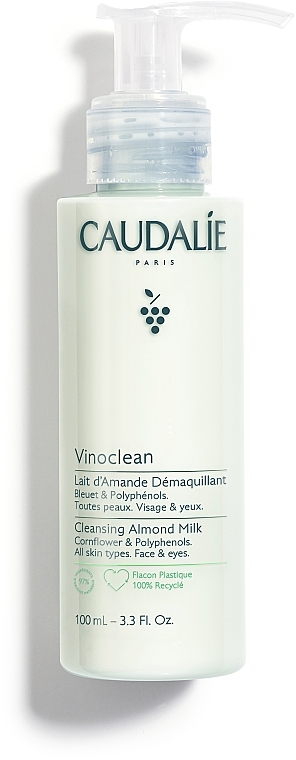 Makeup Remover Almond Milk - Caudalie Vinoclean Cleansing Almond Milk — photo N2