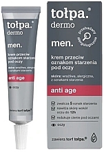 Fragrances, Perfumes, Cosmetics Anti-Aging Eye Cream - Tolpa Dermo Men. Anti Age