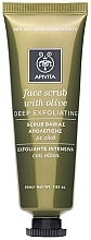 Olive Face Scrub - Apivita Face Scrub With Olive — photo N4