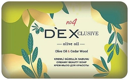 Olive Oil & Cedar Tree Cream Soap - Dexclusive Creamy Beaty Soap Olive Oil #4 — photo N1