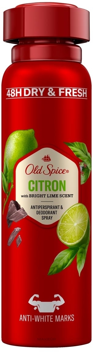 Deodorant Spray - Old Spice Citron Antiperspirant & Dezodorant Spray — photo 150 ml