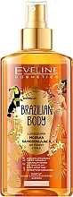 Fragrances, Perfumes, Cosmetics Moisturizing Face & Body Oil with Tan Effect - Eveline Cosmetics Brazilian Mist Face & Body