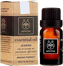 Essential Oil "Jasmine" - Apivita Aromatherapy Organic Jasmine Oil — photo N1