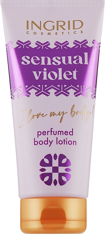 Perfumed Body Lotion - Ingrid Cosmetics Sensual Violet Perfumed Body Lotion — photo N1