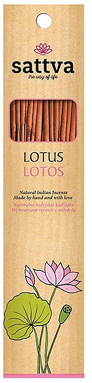 Incense Sticks "Lotus" - Sattva Lotus — photo N1