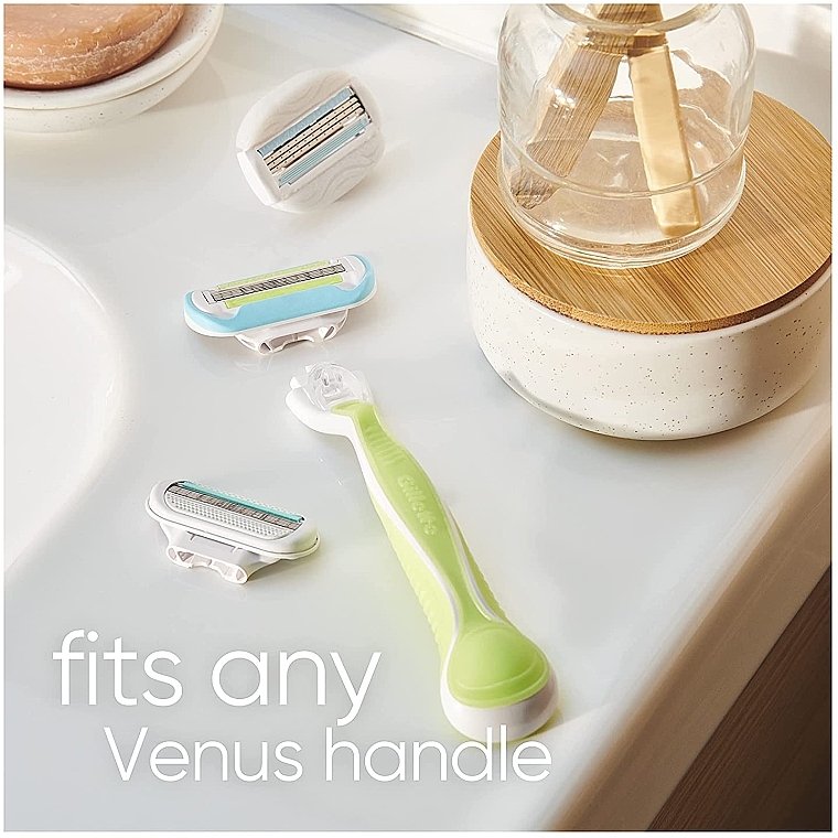 Shaving Razor Refills, 2 pcs. - Gillette Venus Embrace — photo N25