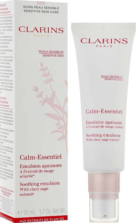 Moisturizing Emulsion for Sensitive Skin - Clarins Calm-Essentiel Soothing Emulsion — photo N14