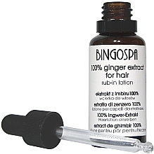 Hair Lotion with 100% Ginger Extract - BingoSpa 100% Ginger Extract For Hair — photo N2