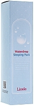 Fragrances, Perfumes, Cosmetics Moisturizing Mask - Lioele Waterdrop Sleeping Pack 