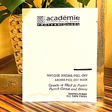 GIFT! Face Mask - Academie Masque Aroma Peel-Off — photo N1