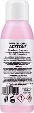 Nail Polish Remover "Strawberry" - Ronney Professional Acetone Strawberry — photo N7