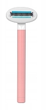 Fragrances, Perfumes, Cosmetics Reusable Razor with 2 Replaceable Heads - Your Kaya Blush