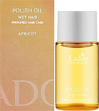 Perfumed Hair Oil ‘Apricot’ - La'dor Polish Oil Wet Hair Apricot (mini) — photo N2