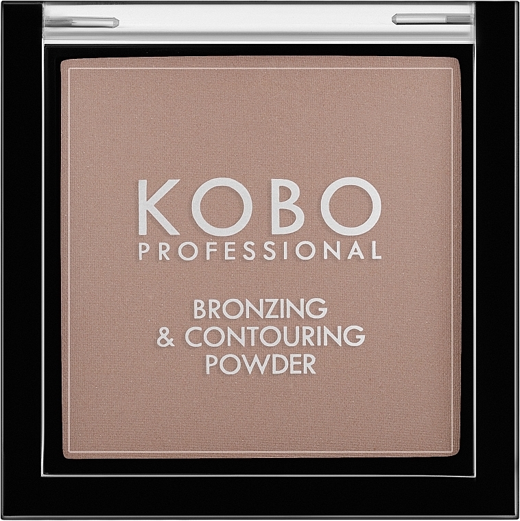 Bronzer - Kobo Professional Matt Bronzing And Contouring Powder — photo N1
