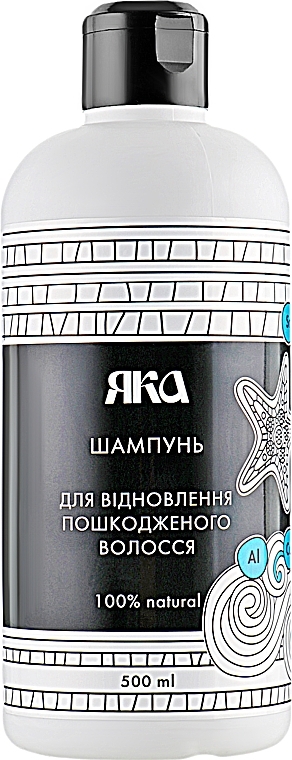 Regenerating Shampoo for Damaged Hair - YAKA — photo N1