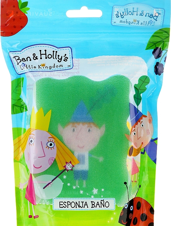 Baby Sponge "Ben and Holly", Ben, green - Suavipiel Ben & Holly — photo N9