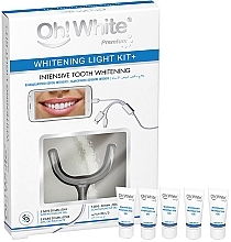 Fragrances, Perfumes, Cosmetics Whitening Toothbrush Set, 7 pcs - Oh! White Whitening Light Kit