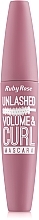 Fragrances, Perfumes, Cosmetics Eyelash Mascara - Ruby Rose Unlashed Volume & Curl Mascara