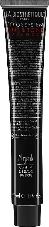 Hair Color - La Biosthetique Color System Tint and Tone Advanced Professional Use — photo N4