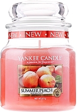 Fragrances, Perfumes, Cosmetics Candle in Glass Jar - Yankee Candle Summer Peach