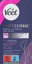 Fragrances, Perfumes, Cosmetics Face Wax Strips for Normal Skin - Veet Wax Strips Normal Skin 