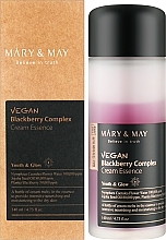 Face Essence Cream - Mary & May Vegan Blackberry Complex Cream Essence — photo N2