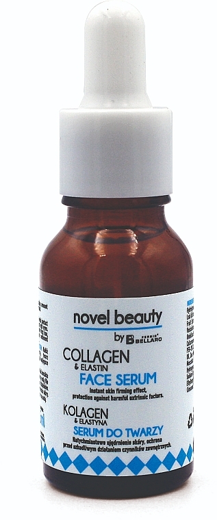 Collagen and Elastin Facial Serum - Fergio Bellaro Novel Beauty Face Serum — photo N1