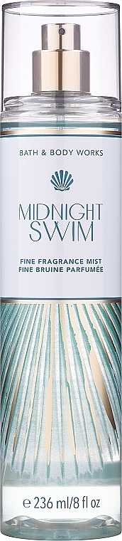 Perfumed Body Mist - Bath & Body Works Midnight Swim Fine Fragrance Mist — photo N1