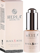 Fragrances, Perfumes, Cosmetics Face Oil - Herla Black Rose Face Dry Oil