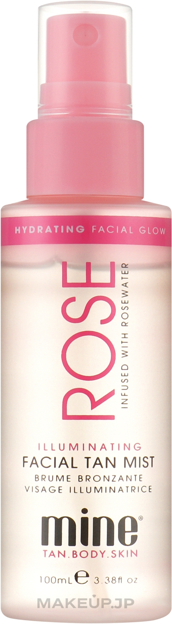 Facial Spray - Minetan Rose Illuminating Facial Tan Mist — photo 100 ml