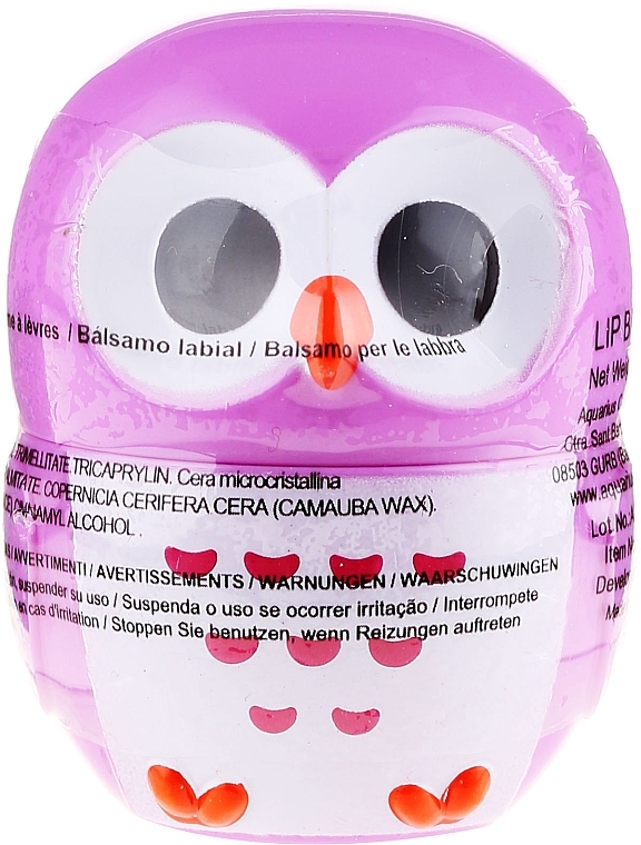 Lip Balm "Owl", purple - Martinelia Owl Lip Balm — photo N7