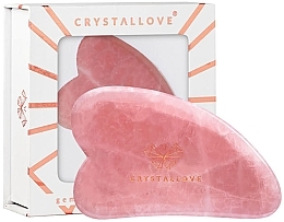Facial Massager - Crystallove Rose Quartz Guasha — photo N1
