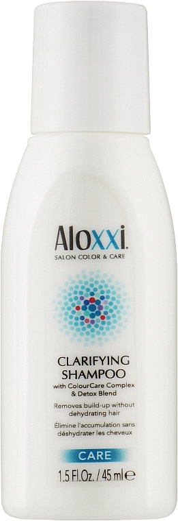 Cleansing Detox Shampoo - Aloxxi Clarifying Shampoo (mini size) — photo N1