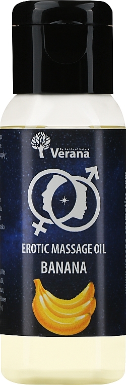 Erotic Massage Oil 'Banana' - Verana Erotic Massage Oil Banana — photo N1