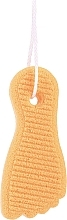 Fragrances, Perfumes, Cosmetics Foot Pumice, 3000/10S, light orange - Titania Pumice Sponge Foot