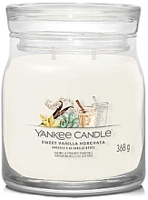 Fragrances, Perfumes, Cosmetics Scented Candle - Yankee Candle Signature Sweet Vanilla Horchata