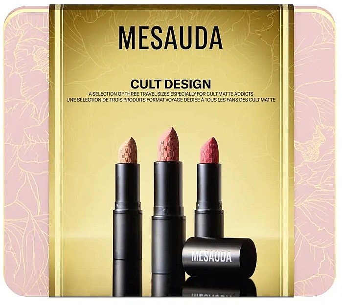 Mesauda Milano Cult Design Kit (lipstick/3x3g) - Set — photo N1