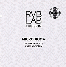 Fragrances, Perfumes, Cosmetics Soothing Face Serum - RVB LAB Microbiome Calming Serum (sample)