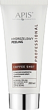 Fragrances, Perfumes, Cosmetics Repairing Hydrogel Face Peeling - APIS Professional Coffee Shot Hydrogel Peeling