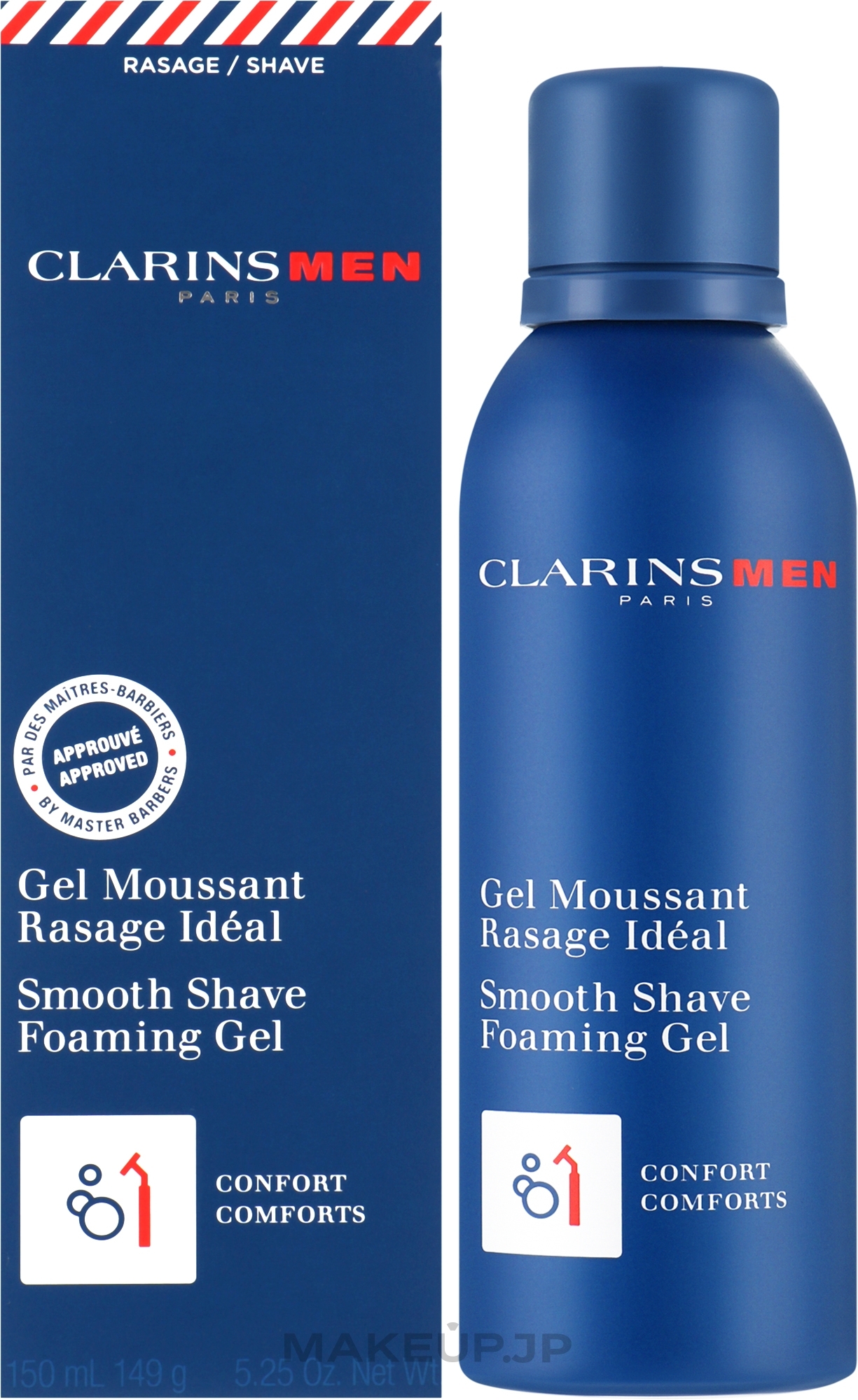 Smooth Shave Gel - Clarins Men Smooth Shave Foaming Gel — photo 150 ml