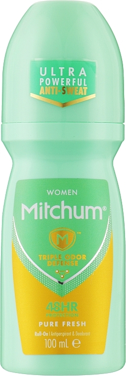 Roll-On Deodorant - Revlon Mitchum Roll-On Pure Fresh — photo N1