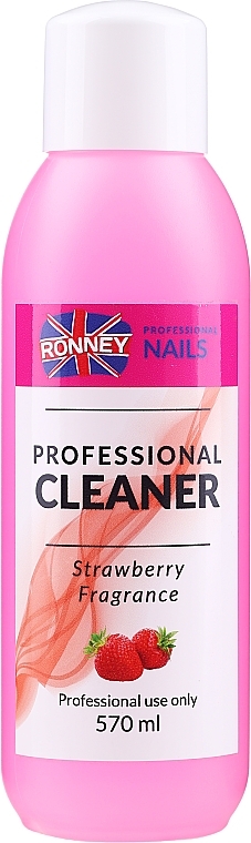 GIFT! Strawberry Nail Degreaser - Ronney Professional Nail Cleaner Strawberry — photo N2